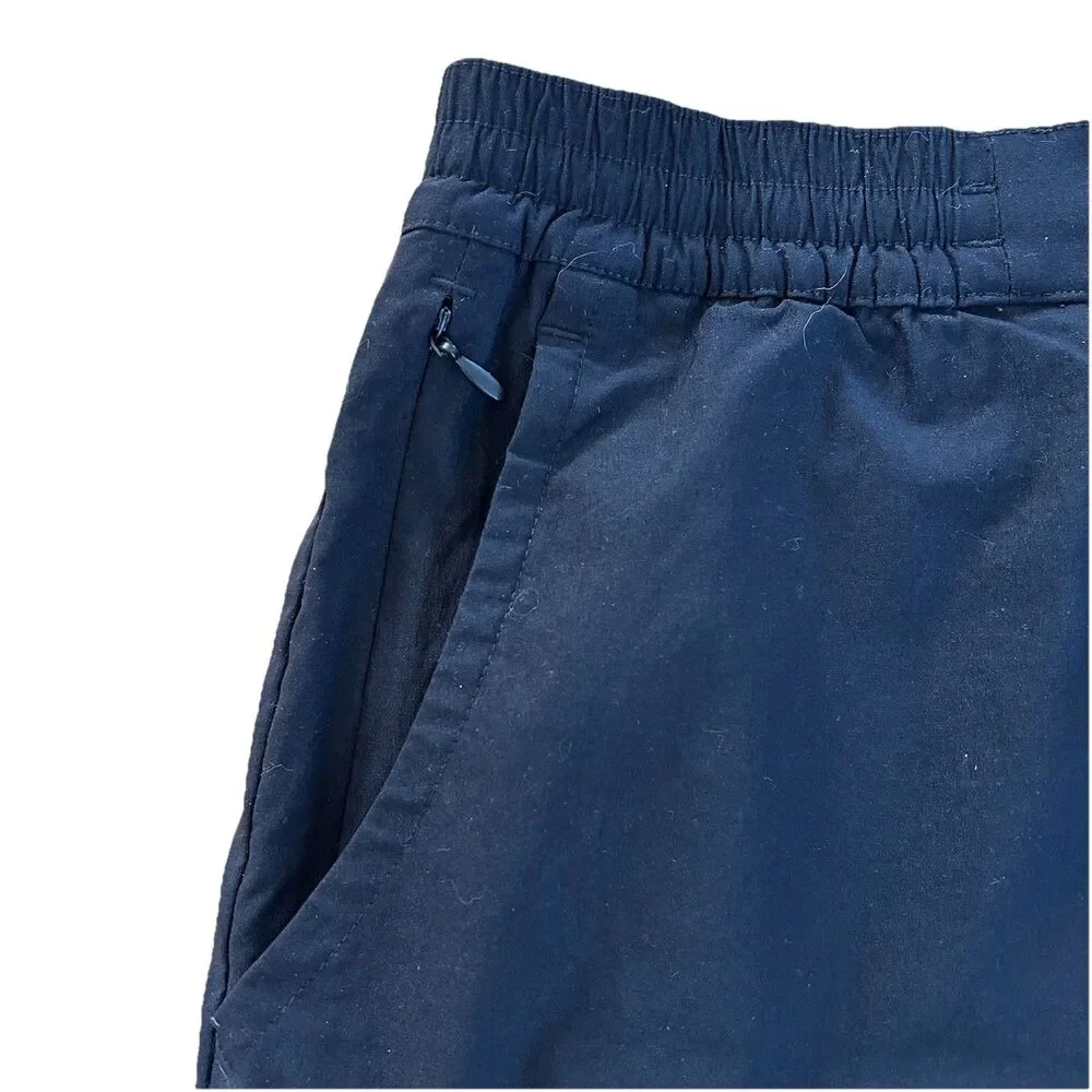 Eddie Bauer Women’s Tulip Hem Skort Black Large Hiking Travel Athletic Stretch